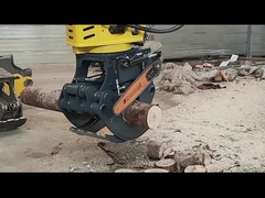 Wood Cutter Excavator  Accessories Grapple Saw For Lumbering For Sale