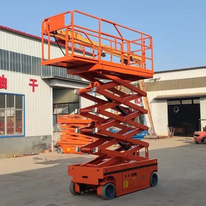 6m24m Lifting Work Platform Aerial Trailer Towable Manlift Scissor Lift