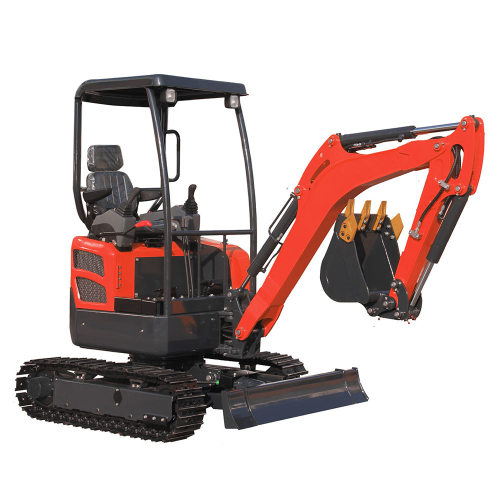 Euro 5 Engine Mini Crawler Excavator 2 Ton Small Mechanical Digger