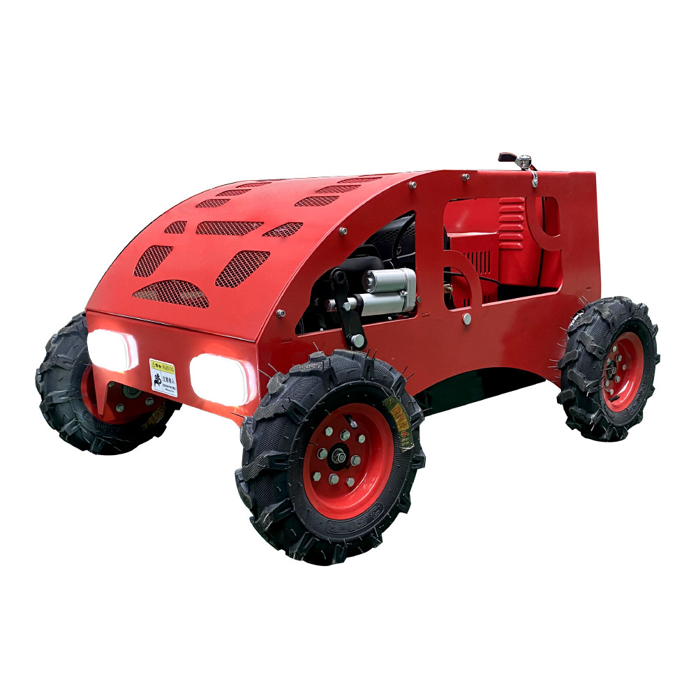 Fast Rotary Cutting Wheeled Electric Automatic Lawn Mower 130kg HT750