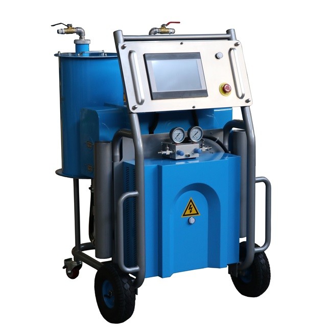 Compact PLC Screen Polyurea Coating Machine Electric Driven CNMC-E40