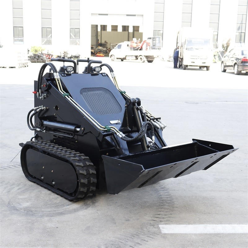 636mm Wheelbase Mini Skid Steer Loader Compact Design Enhanced ...