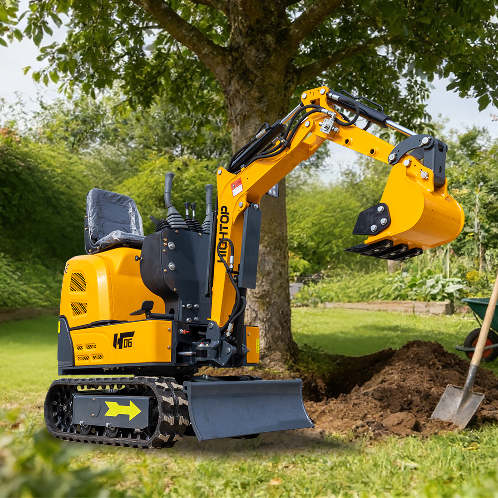 HT06 600kg Compact Mini Excavator with 30° Gradeability