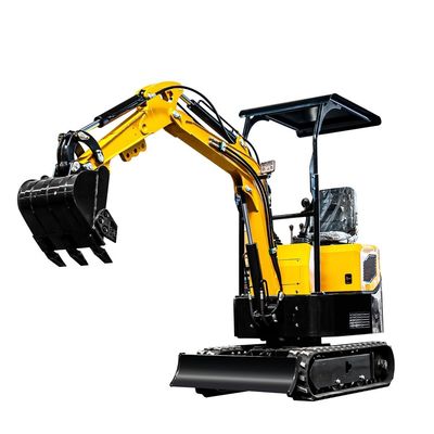 High Power Mini Crawler Excavator Energy Saving 1 Tone Digger