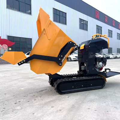 CE Air Cooled Mini Crawler Transporter Small Crawler Dumper 500kg