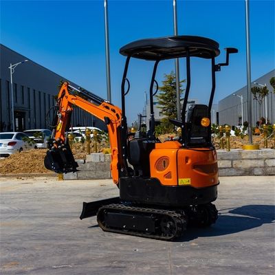 Boom Swing One Ton Mini Excavator Small Garden Excavator With EPA HT10G