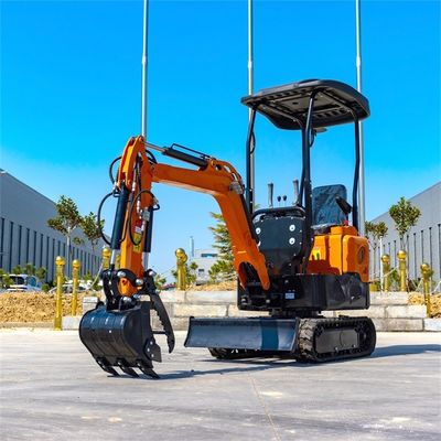 CE EURO5 Engine Hightop Mini Excavator HT10G Compact Mini Digger 360 Rotate