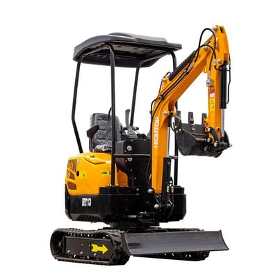 CE EURO5 Engine 1300kg Hightop Mini Excavator HT13 Compact Mini Digger