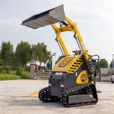Crawler Mini Skid Steer Loader 1 Year Warranty Max Working Height 2490mm