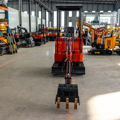 Landscaping Compact Crawler Excavator Equipped With 18l Fuel Tank Volume
