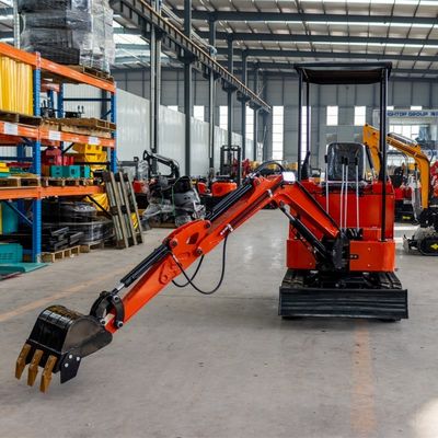 Reliable  Mini Crawler Excavator With 2900mm Maximum Ground Excavation Radius