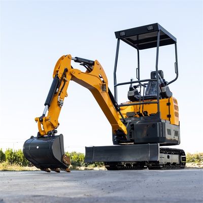 Ht22 2200kg Compact Hydraulic Excavator Digger Landscaping With 1050mm Top Width