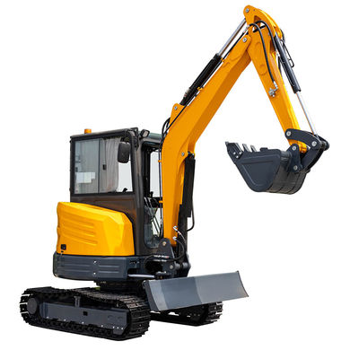 CE Certified EPA Compliant Hightop Mini Excavator with 885mm Tail Turning Radius