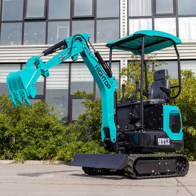 HT12 Hightop Mini Excavator For Earthworks And Road Construction
