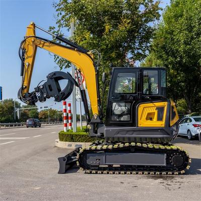 HT65 1800kg CE Certified Hydraulic Mini Excavator with Yanmar/Kubota Engine Options