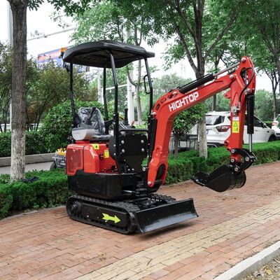 HT12G 1.2 Ton Crawler Mini Excavator with Kubota Z482 Engine and Compact Design for Tight Spaces