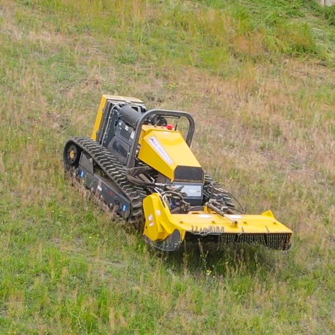 ISO All Terrain Electric Remote Control Lawn Mower Yanmar Engine